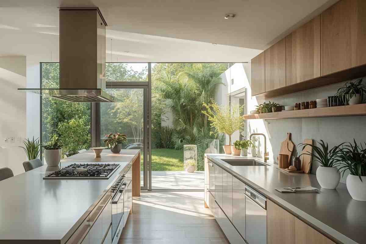 una cucina open space